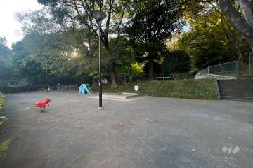 敷地に隣接する『大井公園』