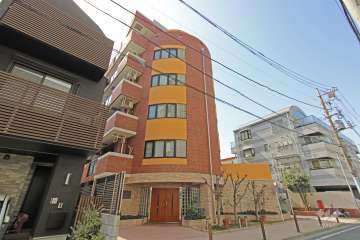 ジェイパーク大崎弐番館の外観（北側から）