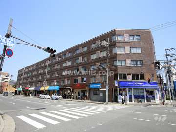 コーポ潮江の外観（南西側から）