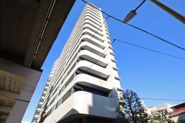 パークスクエア南品川の外観(南西側から)