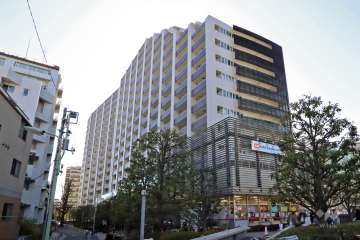 パークスクエア南品川の外観(北東側から)