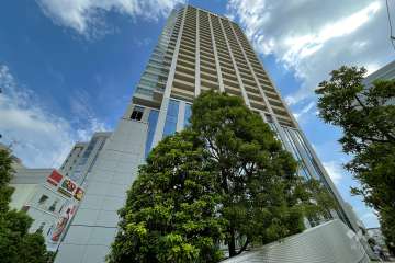 パークタワー目黒の外観（南西側から）