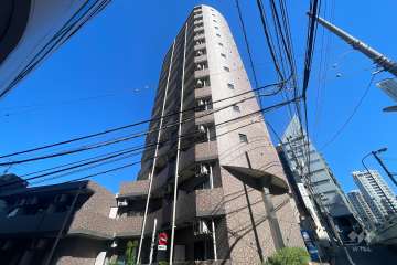 菱和パレス高輪台の外観(南西側から)