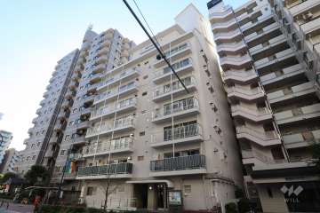 シャンボール武蔵小山の外観(北東側から)