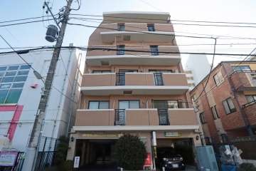 ディナスカーラ品川戸越の外観(北西側から)