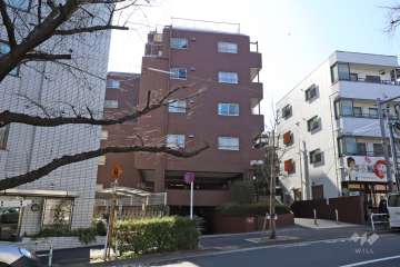 トーア不動前マンションの外観(北東側から)