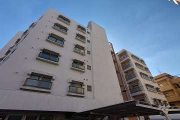 パシフィック西戸越マンションの外観（北側から）-