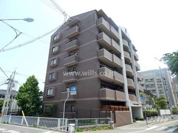 クレオ東園田町の外観（南西側から）