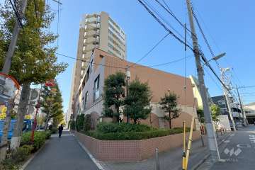 ライオンズシティ戸越銀座の外観（東側から）