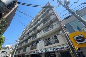 ライオンズマンション荏原の外観（南東側から）