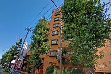 ライオンズマンション西中延の外観（南西側から）