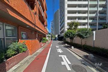 敷地の東側道路