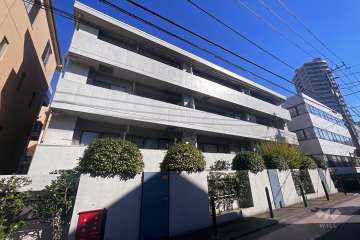 アルファホームズ池田山の外観（北西側から）