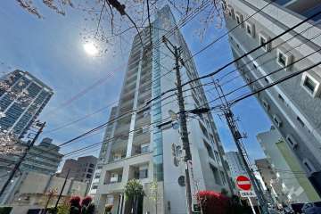 エティア目黒ウエストタワーの外観（北側から）