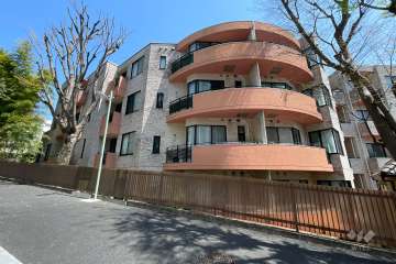 パレプラス大井町の外観（西側から）