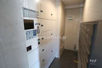 共用ポストと宅配ボックス