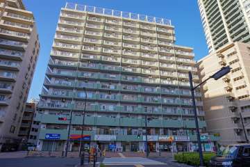 グリーンプラザ五反田第2の外観（南西側から）　