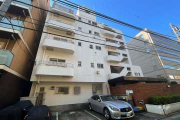 サンライズ五反田の外観（北東側から）