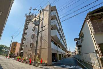 武庫之荘フレックスの外観(南東側から)