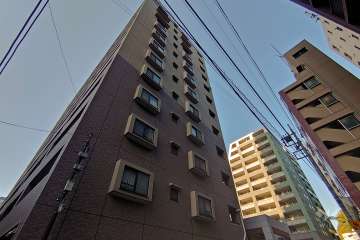 ライオンズプラザ五反田の外観（南東側から）