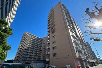 ライオンズマンション大森(品川区)の外観（北西側から）