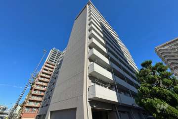 ライオンズマンション大森海岸の外観（南西側から）