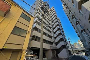 ライオンズマンション大森海岸の外観（北東側から）