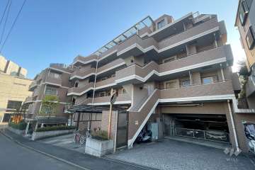 朝日マンション大崎の外観（北西側から）