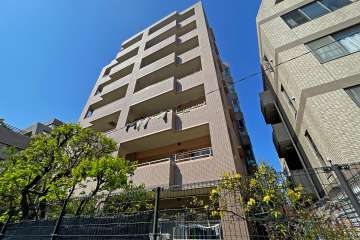 ガーデンホーム大森水神公園の外観（南東側から）