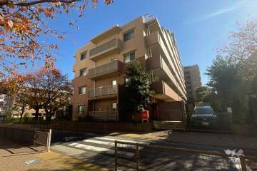 シャールレーク大井桜通りの外観（北西側から）　