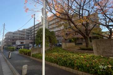 シャールレーク大井桜通りの外観（北側から）