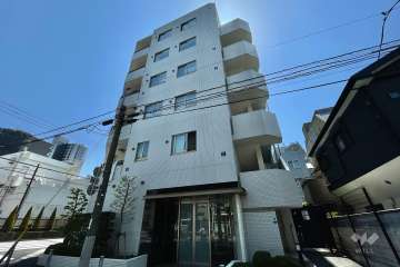 パークハウス大森リルウイングの外観(北側から）