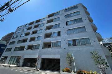 パークハウス大森リルウイングの外観(北東側から）