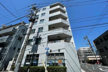 パークハウス大森リルウイングの外観(南東側から）