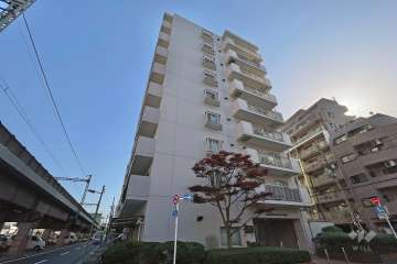 ライオンズマンション大森第5の外観（北側から）