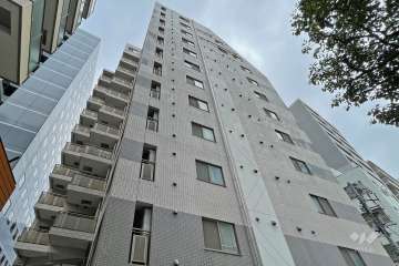 リシェ大井の外観（南西側から）