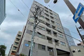 リシェ大井の外観（南東側から）