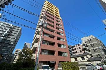 大森シティタワーの外観（南西側から）