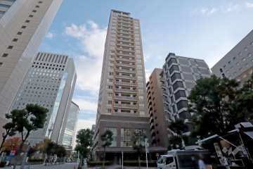 サンウッド品川天王洲タワーの外観(北側から)