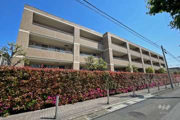 パークハウス旗の台六丁目の外観（南側から）