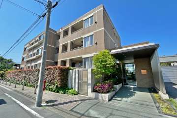 パークハウス旗の台六丁目の外観（北東側から）