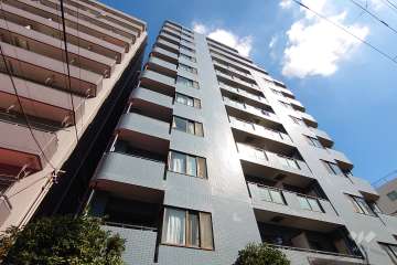 ユニーブル武蔵小山3の外観（南西側から）