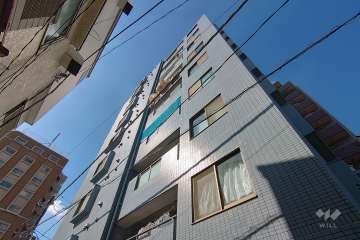 ユニーブル武蔵小山3の外観（東側から）