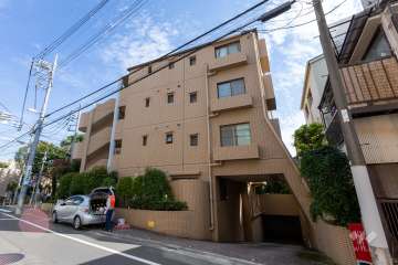 旗の台フラットの外観（北側から）