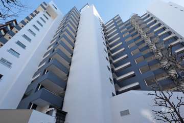 新池田山マンションの外観(西側から)