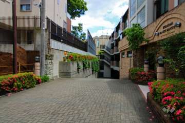 敷地北側の前面道路（西側から）