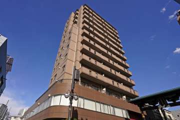 ベイテラス北品川の外観（南西側から）