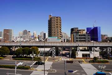 ベイテラス北品川の遠景