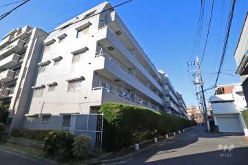 品川大井町スカイレジテルの外観(南東側から)