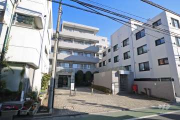 品川大井町スカイレジテルの外観(西側から)